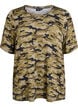 T-shirt med TENCEL&trade; Lyocell och kamouflagem&ouml;nster, Gr&ouml;n, Packshot image number 0