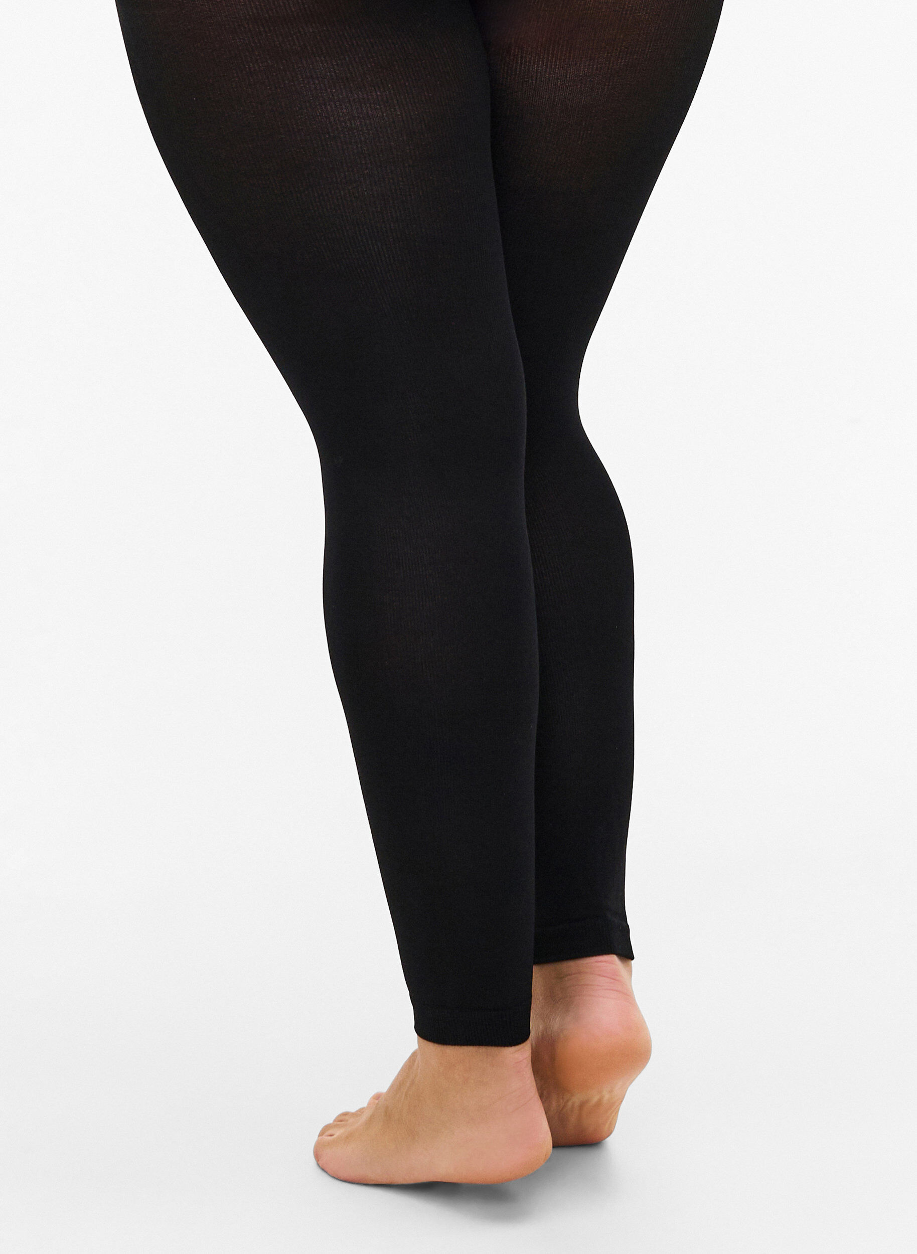 ZizziLeggings i 200 denier, Svart, Model image number 1