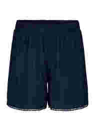 Shorts med struktur, Navy Blazer