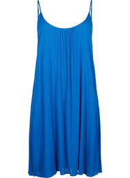 Enfärgad slipklänning i viskos, Victoria blue
