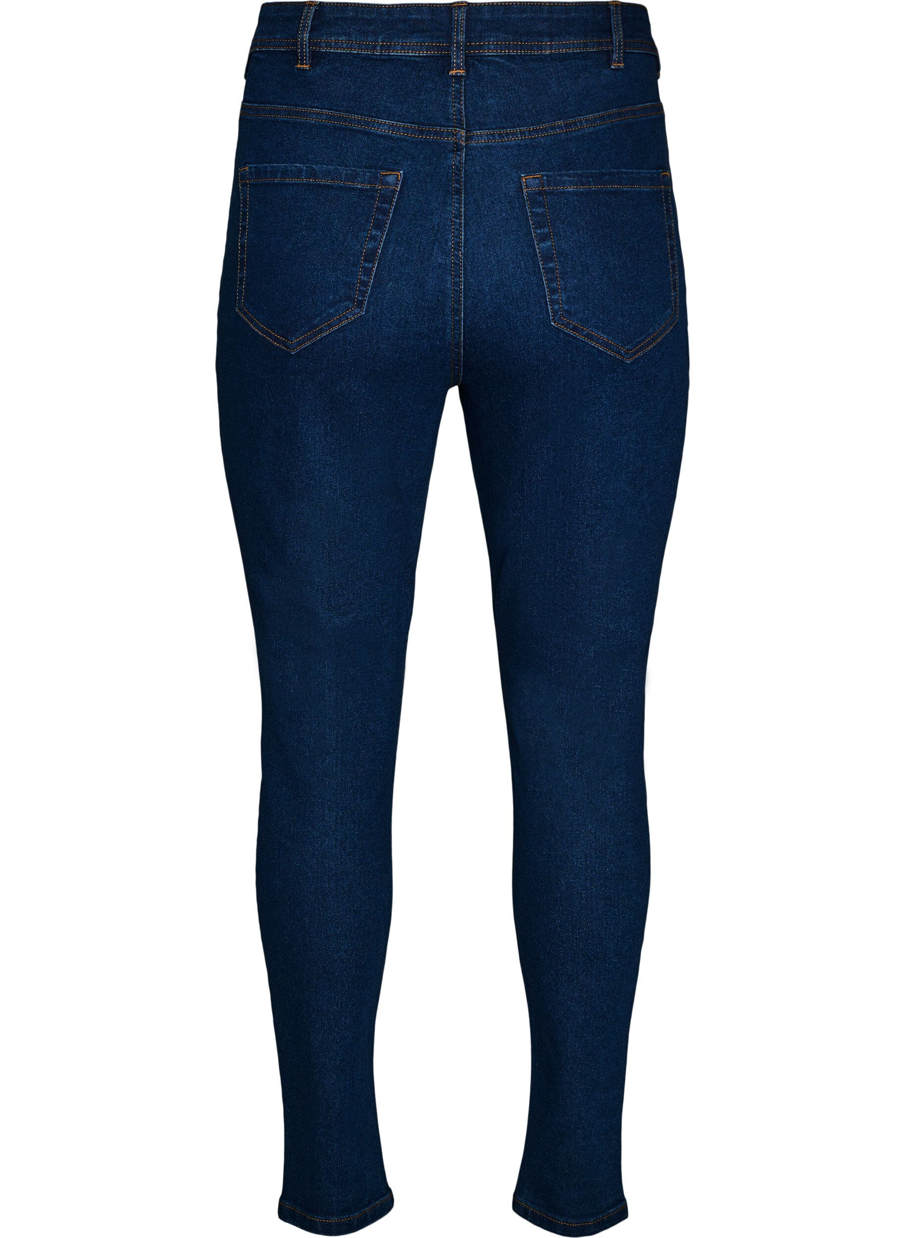 ZizziJeans med super slim passform, Bl&aring;, Packshot image number 1