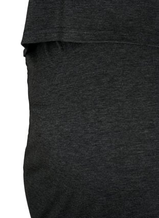 Melerat set för gravida, Black Melange, Packshot image number 2