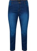 Emily jeans med smal passform och normal midja, Bl&aring;, Packshot image number 0