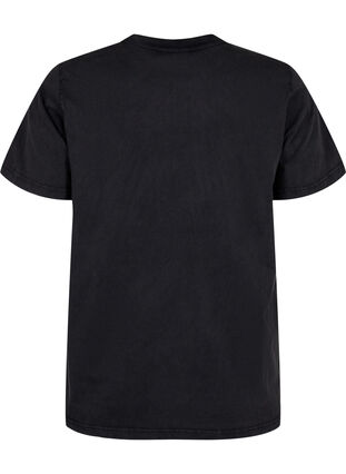 Organic Cotton T-shirt med Eagle Artif, Grey California, Packshot image number 1