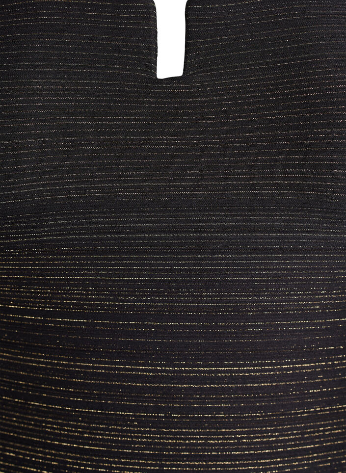 Baddr&auml;kt med texturerad rand och detalj framtill, Svart, Packshot image number 2