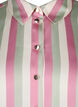 Randig satinskjorta med krage, Rose Stripe, Packshot image number 2