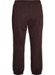 Sweatpants med h&ouml;g midja och dragsko, Brun, Packshot image number 1