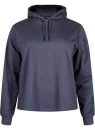 Huvtröja i sweatshirt-kvalitet, Ombre Blue