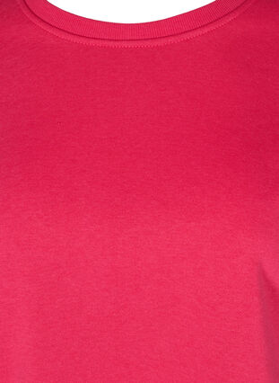Croppad sweatshirt med rund halsringning, Love Potion, Packshot image number 2