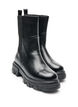 Chelseaboots med chunky sula och ribbade paneler, Svart, Packshot image number 1