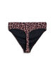 Leopardbikini-string, Brun, Packshot image number 1