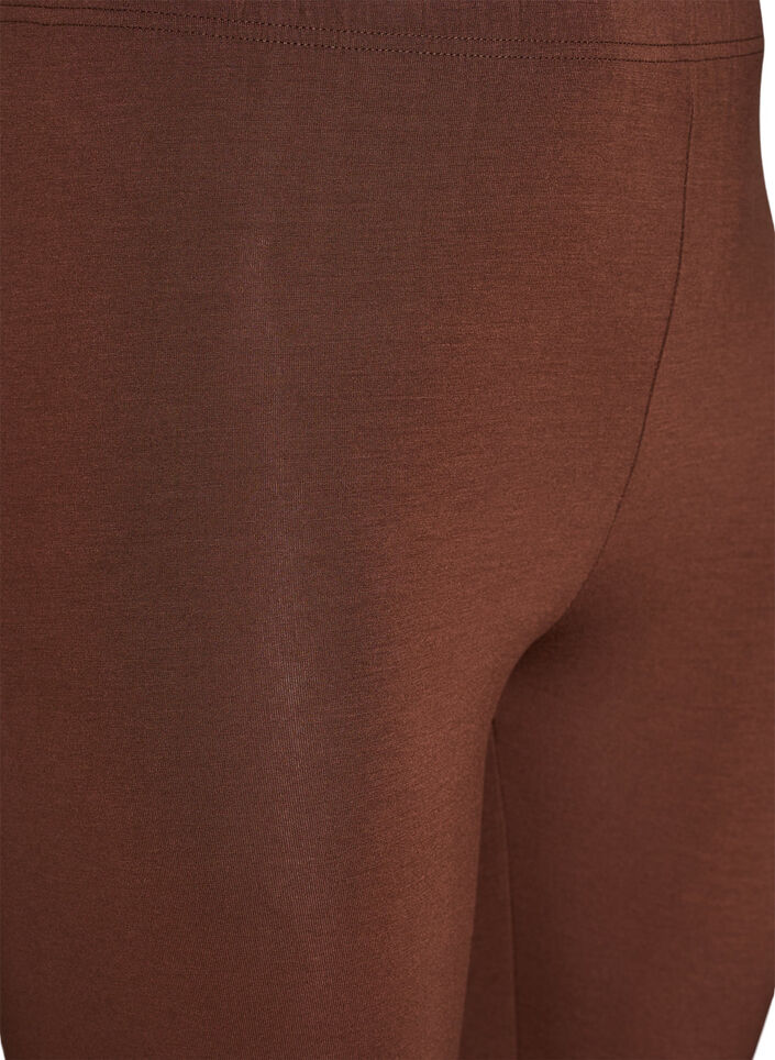Basic leggings i viskos, Brun, Packshot image number 2