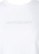 T-shirt i ekologisk bomull med text, White HARMONY, Packshot image number 2