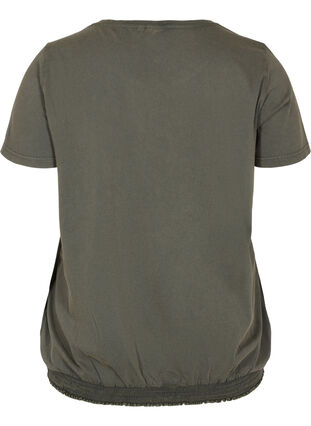 T-shirt i ekologisk bomull med smock, Ivy Acid Eagle AS S, Packshot image number 1