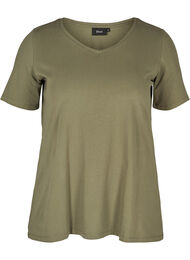 Basic t-shirt, Deep Lichen Green