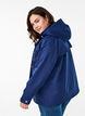 Kort v&aring;rjacka med avtagbar huva, Bl&aring;, Model image number 2