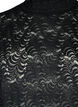 Långärmad spetsblus med smock, Black, Packshot image number 2