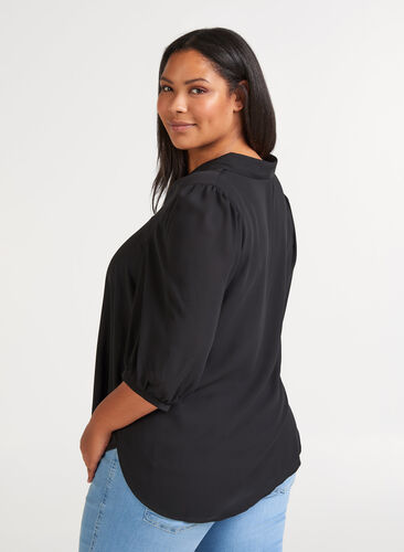 Skjorta, Black, Model image number 1