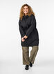 FLASH - Vattenavvisande parkas med huva, Svart, Model image number 1