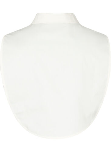 Lös skjortkrage i bomull, Bright White, Packshot image number 1