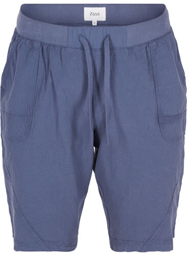 Bekväma shorts, Vintage Indigo, Packshot image number 0