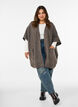 Cardigan &ouml;ppen framtill med vida &auml;rmar, Brun, Model image number 1