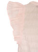 &Auml;rml&ouml;s blus med struktur och volanger, Rosa, Packshot image number 3