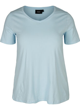 Basic t-shirt, Cashmere Blue, Packshot image number 0