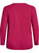 Baskopp i jersey med l&aring;nga &auml;rmar, Rosa, Packshot image number 1