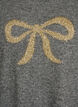 Tr&ouml;ja med glitterrosett, Gr&aring;, Packshot image number 2