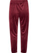 L&ouml;sa byxor i velour, R&ouml;d, Packshot image number 1