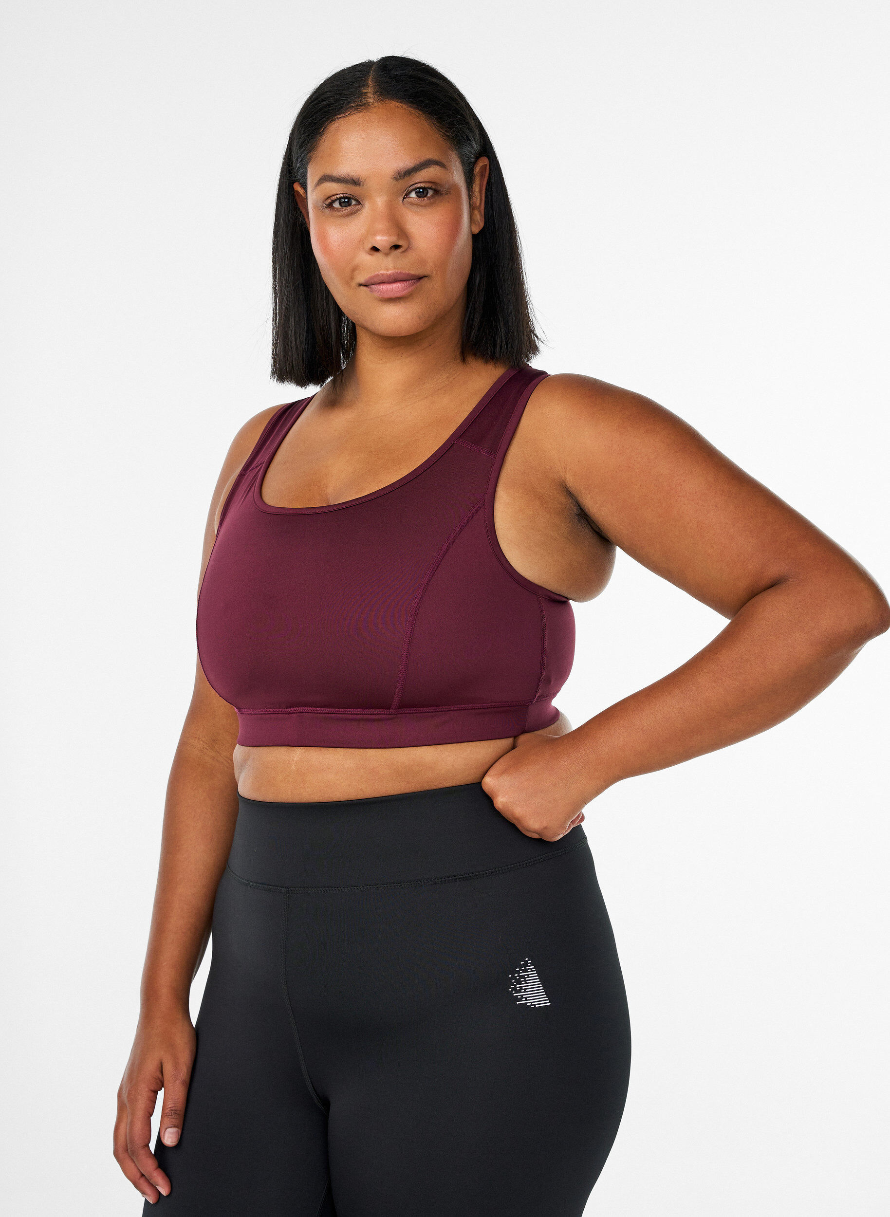 Sport-BH med racerback, R&ouml;d, Model