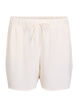 Shorts med fickor och res&aring;r i midjan, Vanilla, Packshot image number 0