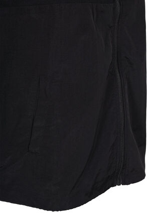 Blockfärgad sportjacka, Black Comb, Packshot image number 3
