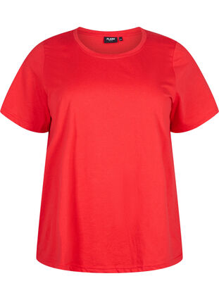 FLASH - T-shirt med rund halsringning, High Risk Red, Packshot image number 0