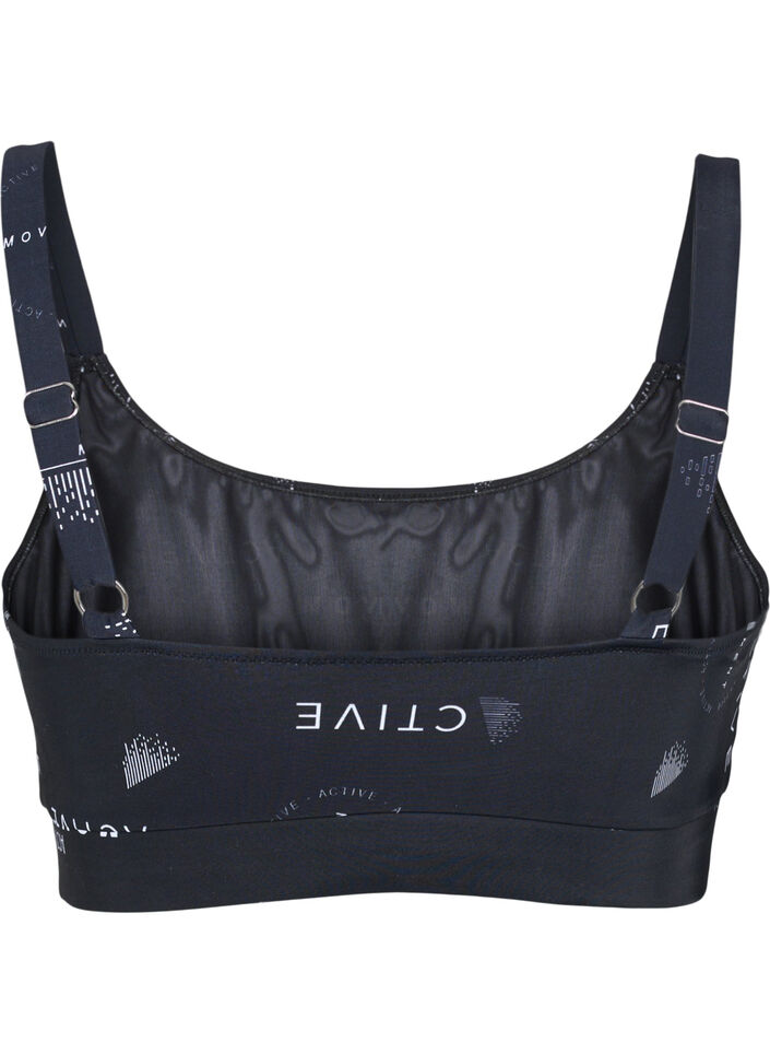 Bikinitopp med mönster, Logo Print, Packshot image number 1