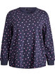 M&ouml;nstrat nattlinne, Bl&aring;, Packshot image number 0