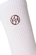 3-pack sportstrumpor med logga, Brun, Packshot image number 3
