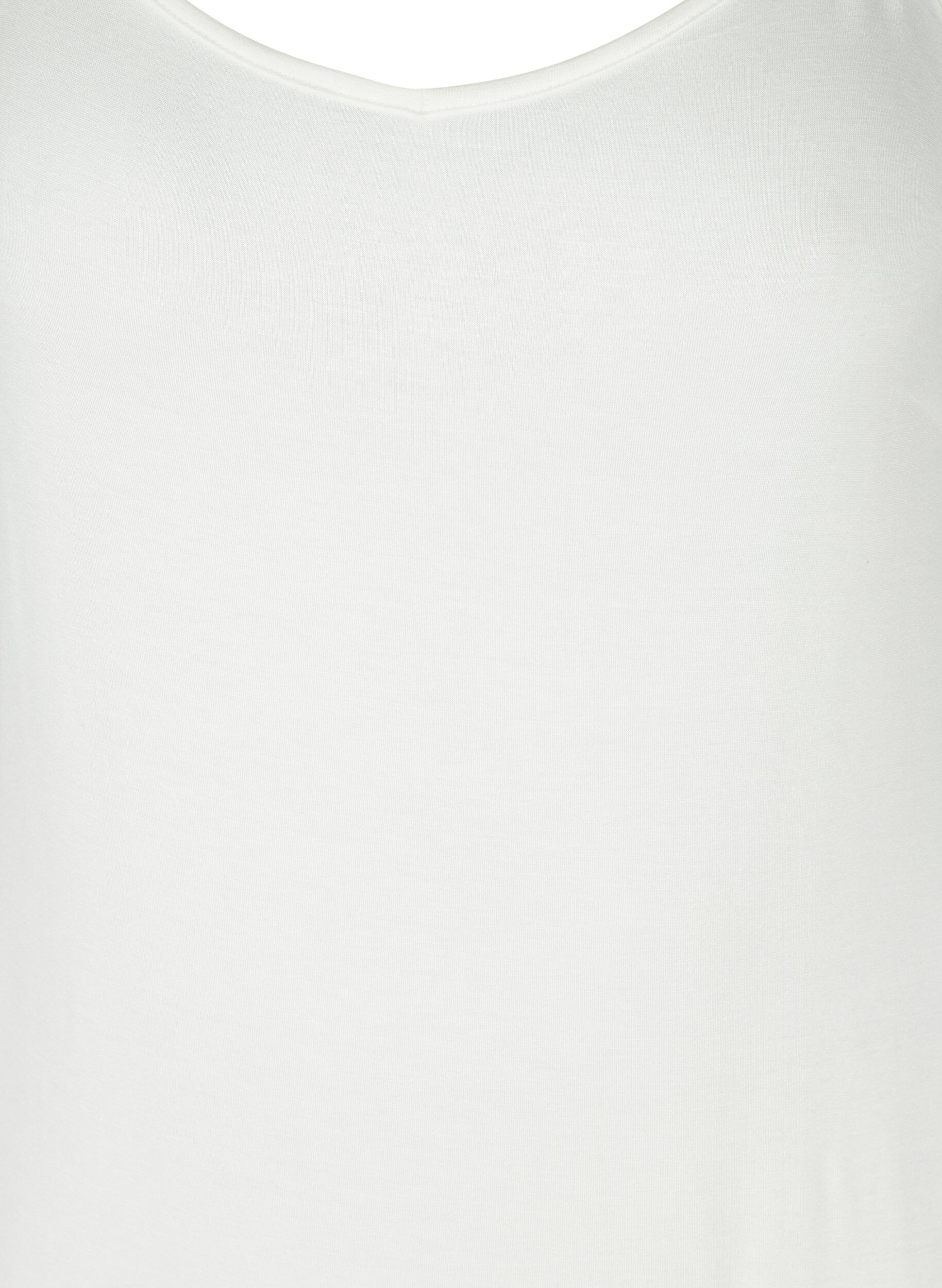 Zizzi Enf&auml;rgad underkl&auml;nning i viskos, Vit, Packshot image number 2