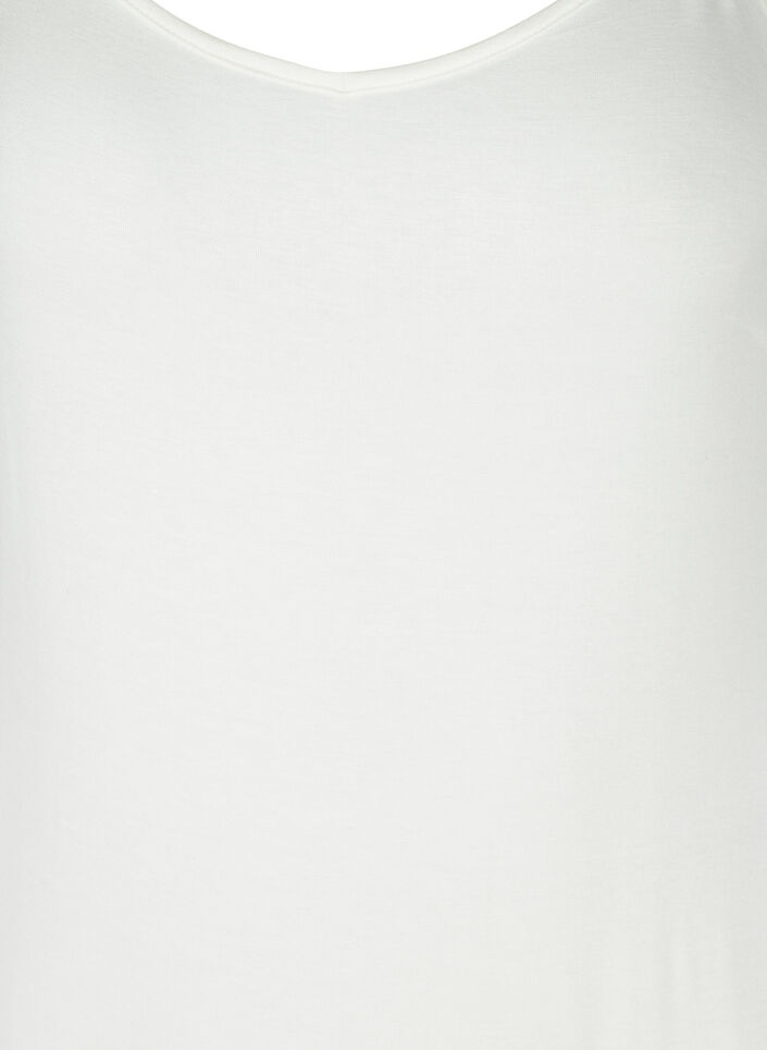 Enf&auml;rgad underkl&auml;nning i viskos, Vit, Packshot image number 2