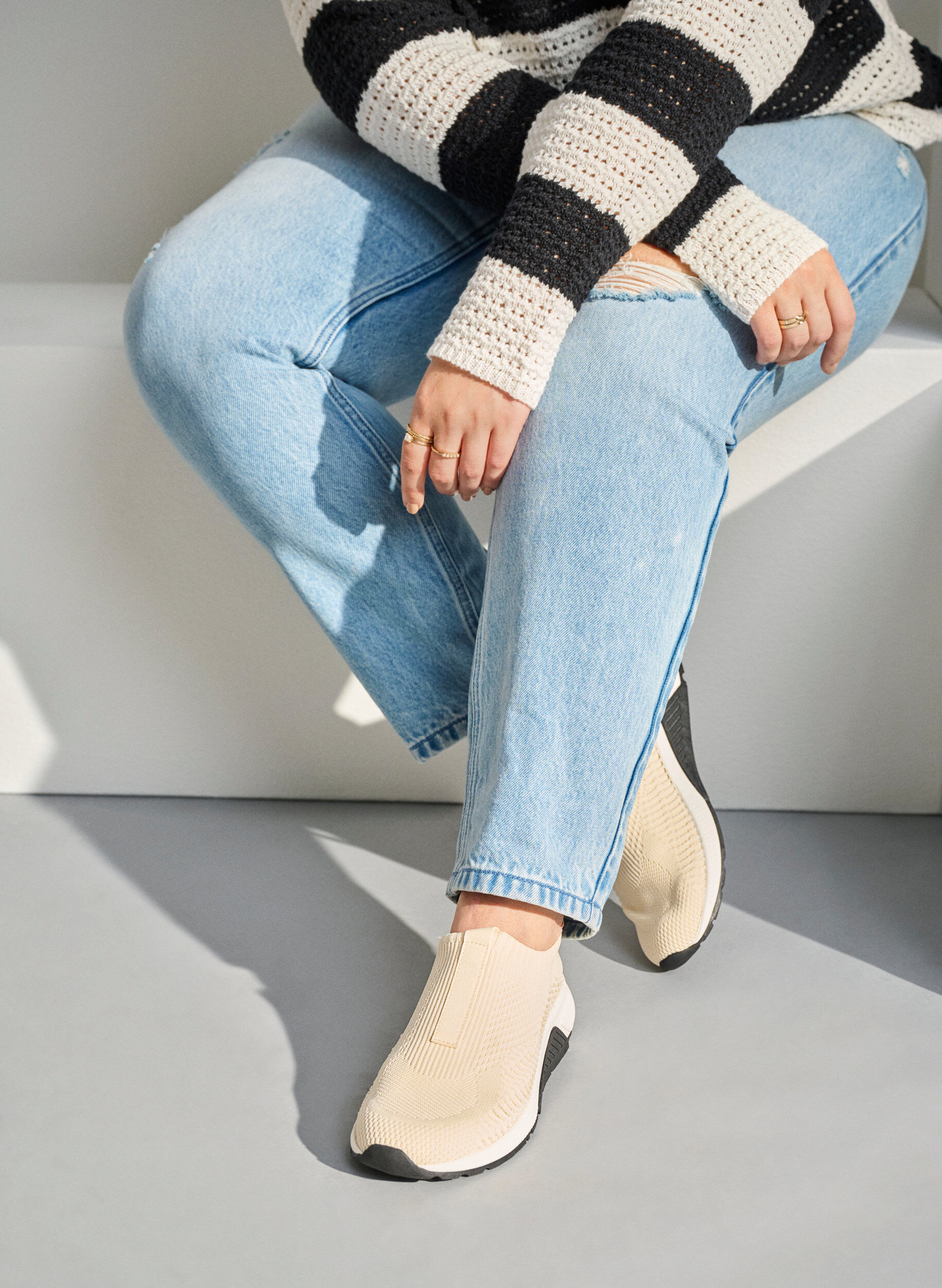 Wide fit - Slip-in sneaker