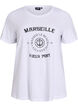 T-shirt med tryck, Vit, Packshot image number 0
