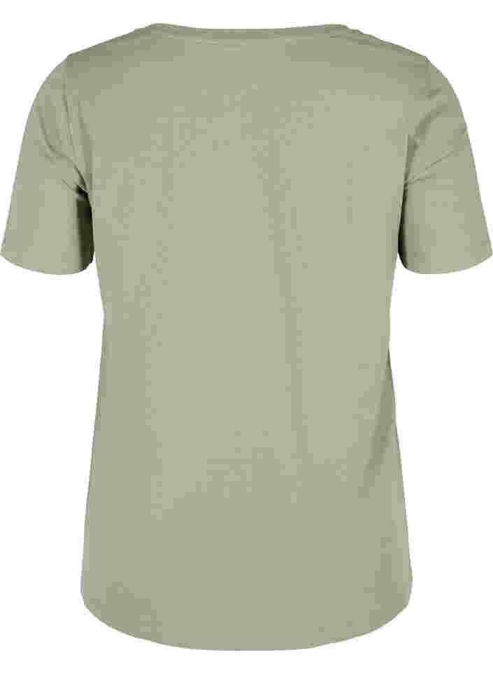 Basis t-shirt, Agave Green, Packshot image number 1