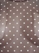 Blus i mesh med prickar, Brun, Packshot image number 2