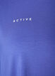 T-shirt i ekologisk bomull med ett litet motiv framtill, Bl&aring;, Packshot image number 3