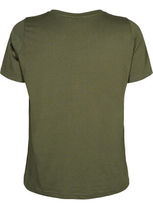 FLASH - T-shirt med rund halsringning, Olivie Night, Packshot image number 1