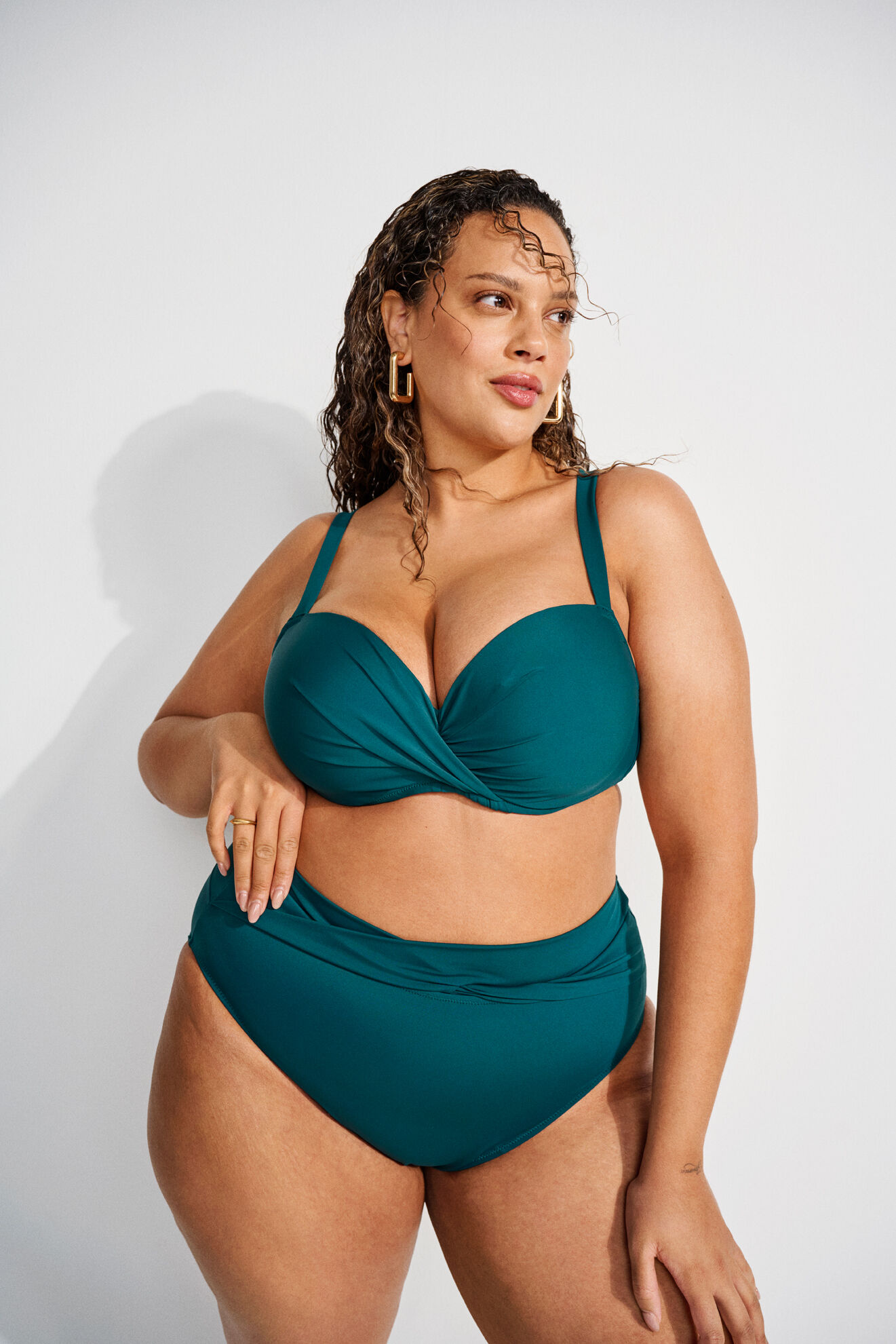 Zizzi Bikini med bygel, , Model