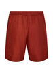 Shorts med fickor och h&ouml;g midja, R&ouml;d, Packshot image number 1