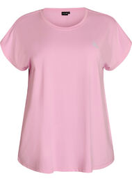 Enf&auml;rgad tr&auml;nings-T-shirt, Rosa