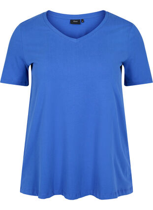 Basis t-shirt, Dazzling Blue, Packshot image number 0
